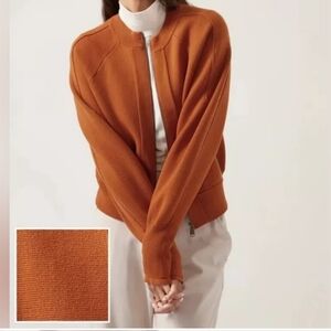 Athleta Sweater Burnt Orange
